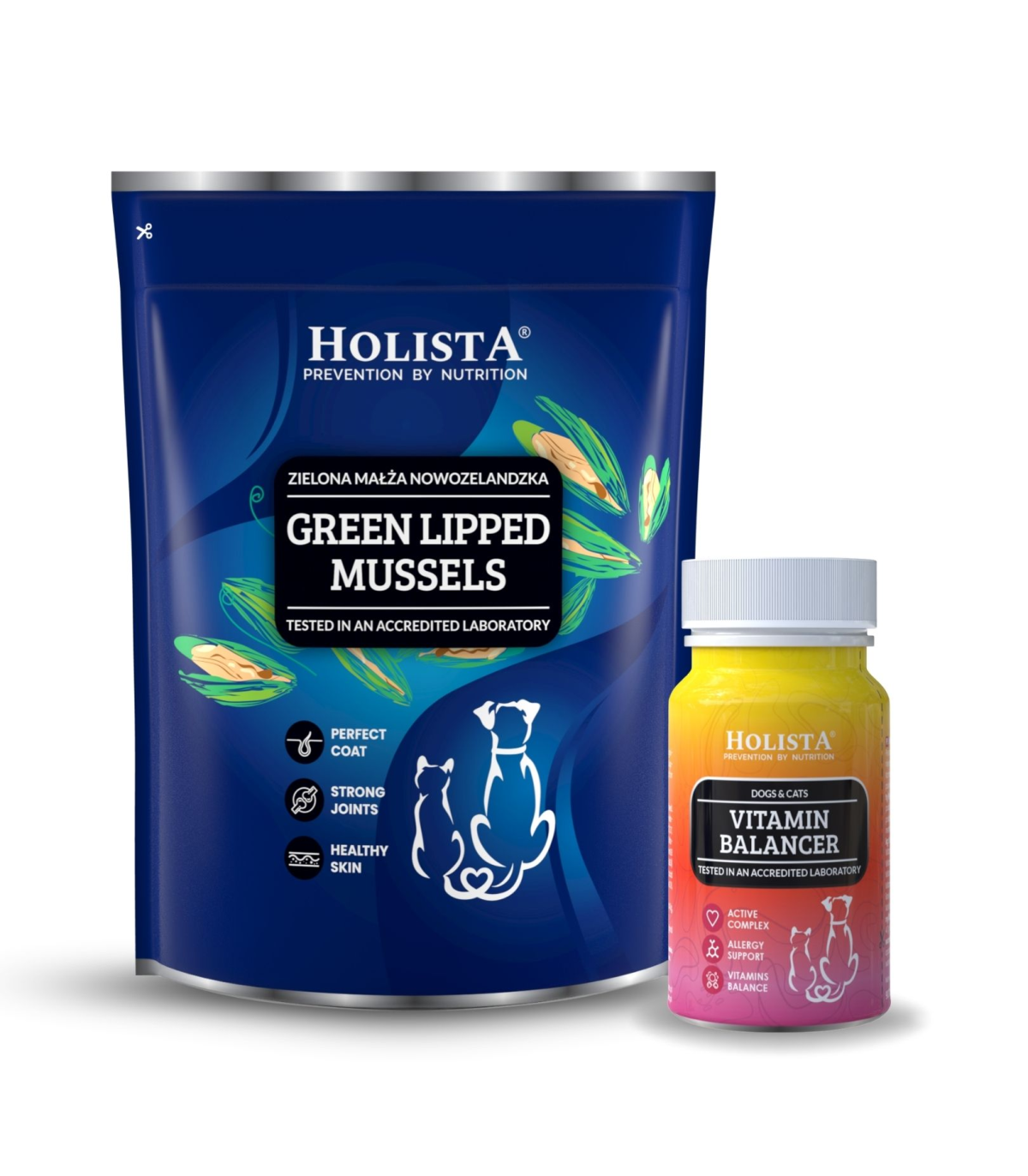 Małża nowozelandzka dla psa i kota 500g - Naturalne wsparcie stawów - Holista Pets