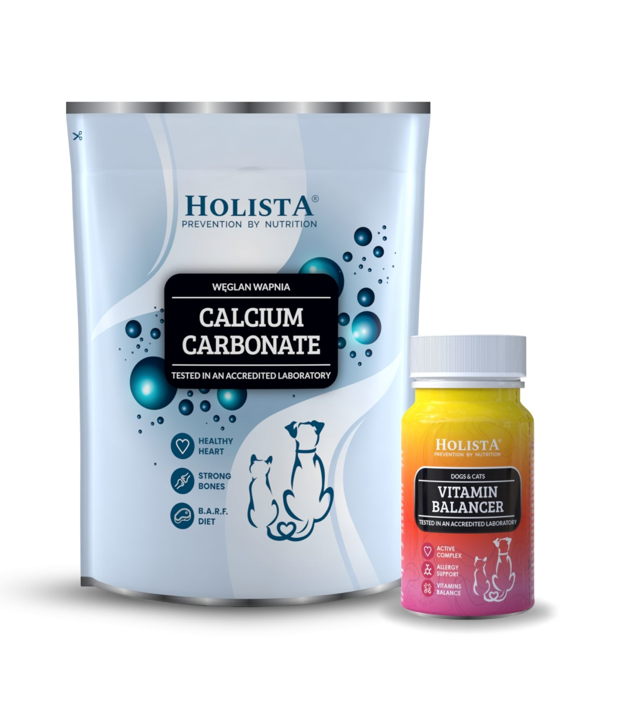 Węglan wapnia dla psa i kota 1000g - Bilansuje dietę BARF - Holista Pets