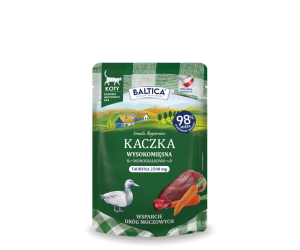 Karma mokra mono kaczka dla kota 100g - Baltica Smaki Regionów