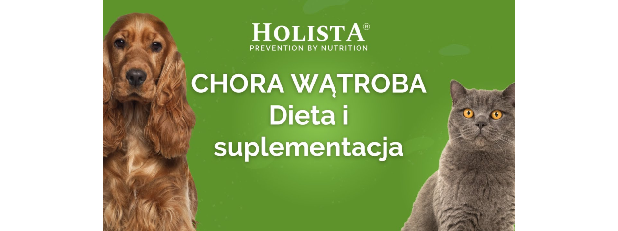 Chora wątroba u psa i kota – dieta i suplementacja wspierająca leczenie