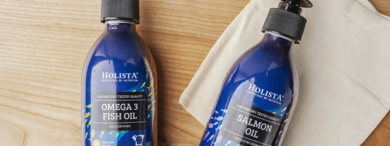 Karma sucha? Włącz oleje bogate w kwasy omega-3!